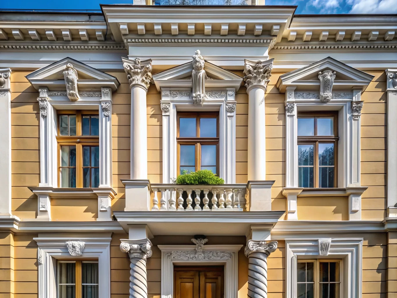 Фасадная лепнина - Пилястры+pinterest